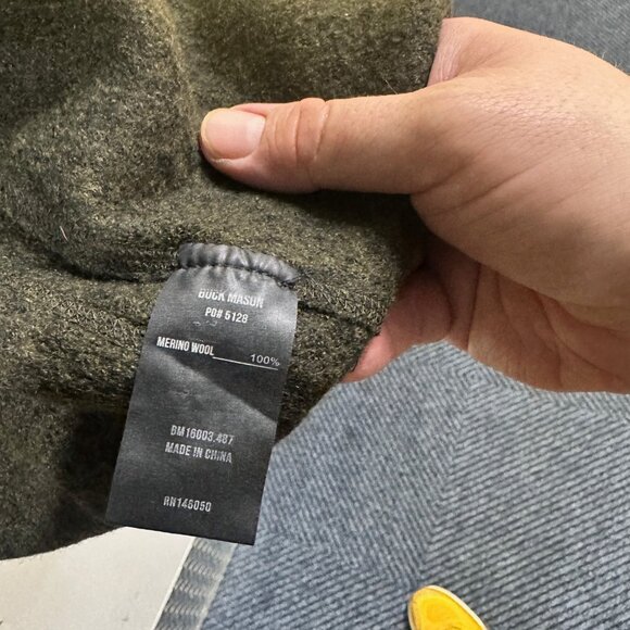 Buck Mason Felted Chore Coat - Picture 4 of 6